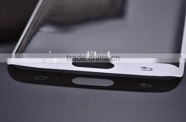 3D Curver Anti-shock Tempered Glass Screen Protector, Anti-fingerprint Full Cover Edge to Edge Glass Film for Samsung s6 Edge photo-3