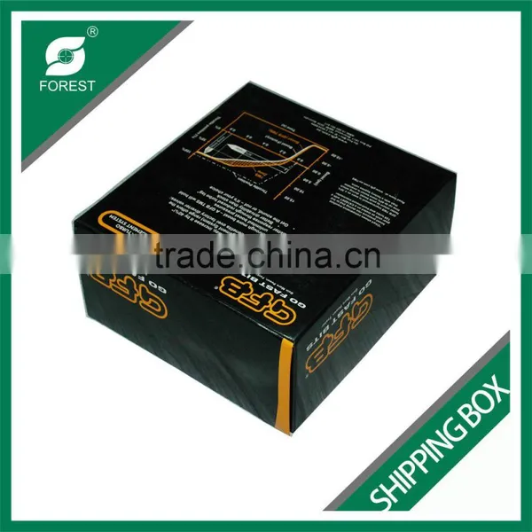 CUBE SHAPE ART PAPER SHIPPING CARTON BOX FOR MOVING TOYS WITH CLEAR WINDOW photo-5