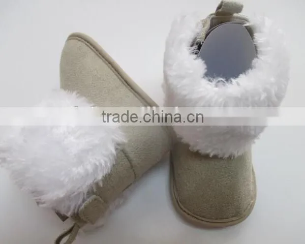 Baby Bootie Top Quality Soft Sole Genunie Leather Baby Shoes Baby Boot photo-2