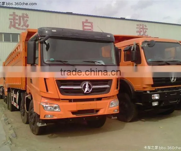 Beiben or North Benz Minig Dump Truck V3 31ton 380HP 8x4 With Low Price ND33101D43J7/1204