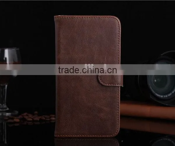 Professional Pouch Plain Leather for LG G PRO 2 F350 Customize Design Case photo-4