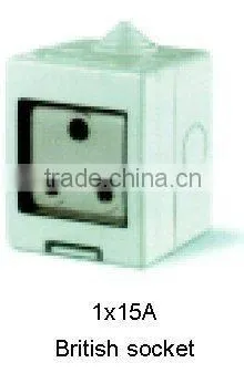 Weather Protected Wall Switch and Socket(IP55)