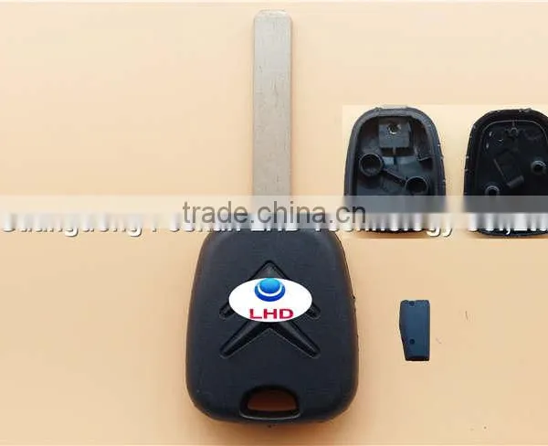 Wholesale Citroen C3 Transponder Key Shell With ID46 Chip Citroen C3 Key Case Cover