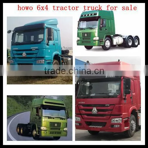 371hp Howo 6x4 Tractor Truck,60ton Howo 6x4 Tractor Head for Sale photo-4
