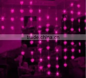 LED Curtain Light Christmas Love Heart Decoration Light for Holiday Festival Decoration/outdoor Christmas Lights photo-4