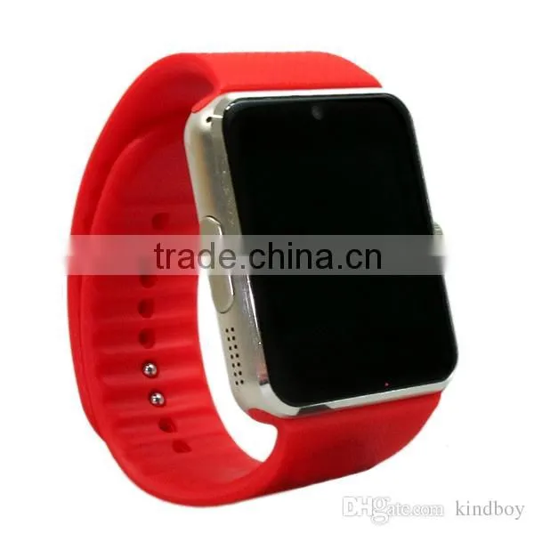 GT08 Smart Watch Compatible Platform IOS Android With Pedometer Camera Monitoring Sleep Sedentary Reminder for IPhone Samsung Ga photo-4