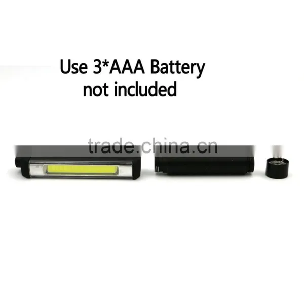 Hot Mini Pen Flashlight Aluminum Waterproof With Pen Holder Can be Placed Pocket photo-2