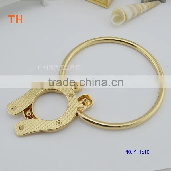 New Style Circular Zinc Alloy Handbag Handle photo-2