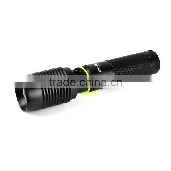 POPPAS 6618 Super Power Multifunction Rechargeable LED USB Flashlight photo-4