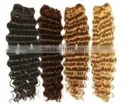 Virgin Hair Weft With Deep Wave Indian Human Hair photo-5