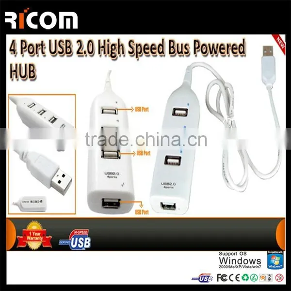 New Design Usb Por Hub,usb 2.0 4-port Hub Driver,usb Charging Hub--HUB-121--Shenzhen Ricom photo-6