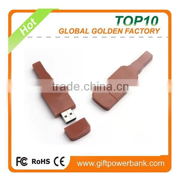 High Quality Hot Sell Lastest Design Bottel Shape Wooden Customized Usb Flash Drivers photo-4