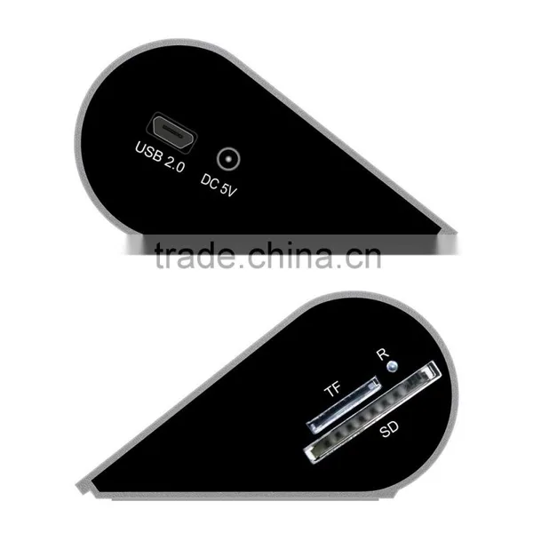 6 Ports USB 2.0 Hub Adapter Combo With SD and TF Card Reader Function photo-3