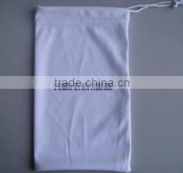 Fancy Colorful Drawstring Microfiber Travel Pouch photo-4