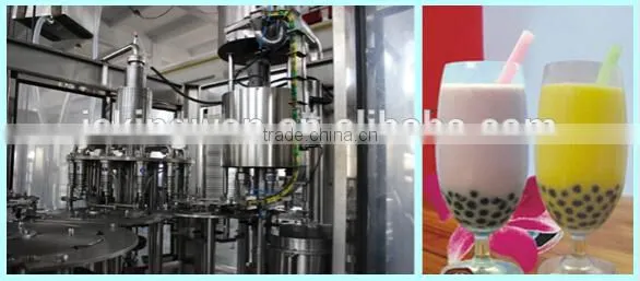 milk tea processing machine/plastic juice bottles 600ml/3 in1milk tea filing line