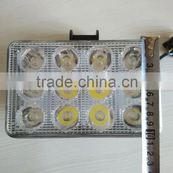 12 LEDs Work Light Fog Light for Truck 12v/24v Led Light Truck photo-4