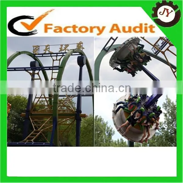 Kids Attracition Roller Coaster Ferris Ring Car Ride photo-5