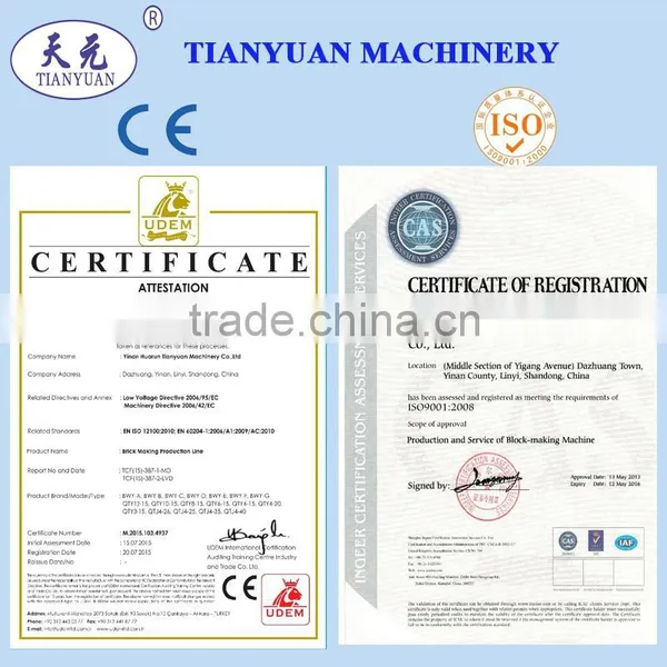 QTJ4-40 Semi-automatic Brick Making Machine Hot Sale in Africa photo-6