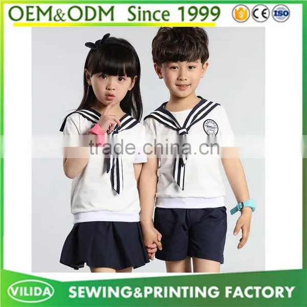 Japanese Style Primary School Uniform High Quality Sailor Uniform Kindergarten Uniform photo-3