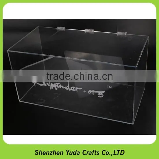 Laser Engraving Waterproof Storage Case Acrylic Dustproof Showcase photo-2