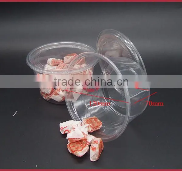 PET Products Disposable Plastic Food Container for Chocolate and Candy,transparent 500ml photo-2