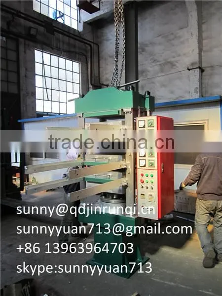 Golden Supplier Rubber Curing Press Color Floor Rubber Tile Making Machine photo-3