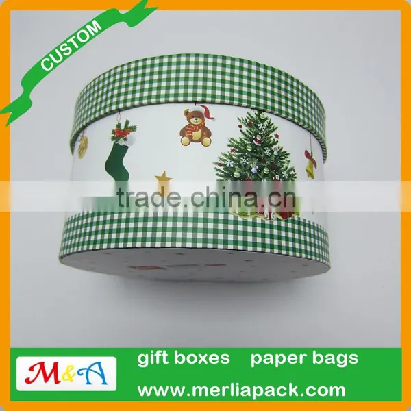 Hot Sale 2016 Christmas Collections Boxes Cylinder Paper Tube Boxes photo-4