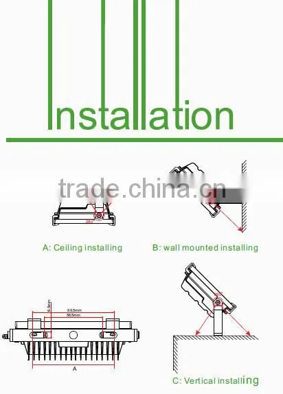 High Lumen Long Lifespan Led Flood Light Outdoor Lighting for Building Decoration With 5 Years Warranty photo-6