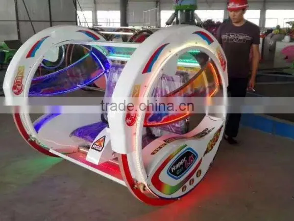Attractive Battery Operated Balanced Happy le Bar Car Rotating Amusement Rides photo-3