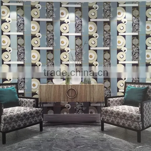 Korea 3d Effect Flower Vase Decorative Vinyl Wallpaper photo-5