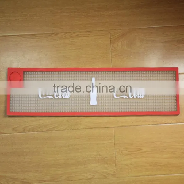 Customed Rubber LED Bar Mat Newest Soft Pvc LED Bar Runner photo-3