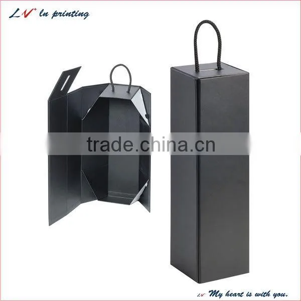 Custom Promotion Paper Wine Box/ Wine Hot Sale Carry Box/ Wine Boxes With Personazied Design Wholesale
