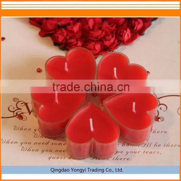 Muti-colored Tealight Candle/heart Shaped Tealight for Wedding Decoration photo-2