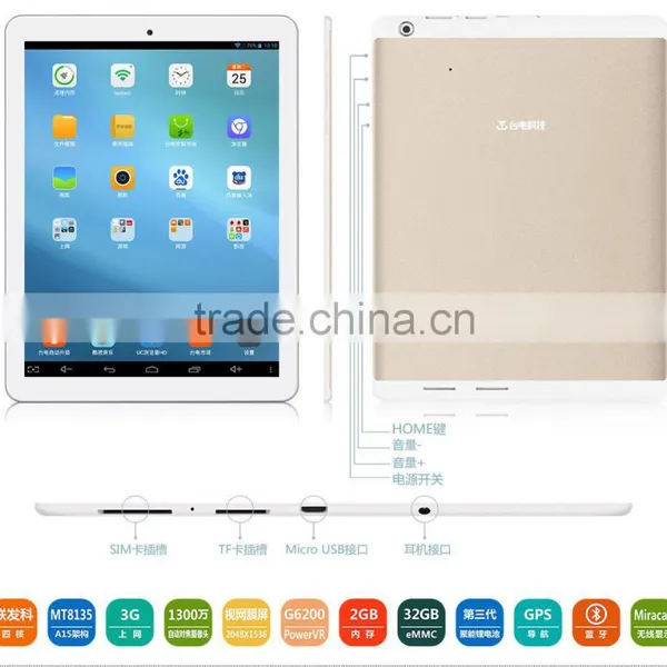 Wholesale Original Android 4.4 With MTK8752 Octa Core 2GB RAM 32GB ROM 8500mAh Phone Call Teclast P98 4G Tablet PC