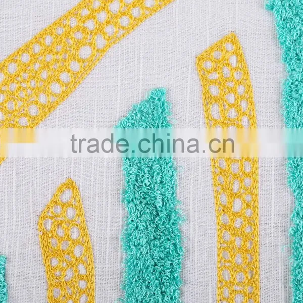 Wholesale Cotton Linen Towel Embroidered Cushion Cover Indian Manufacturer Bulk Order Cushion Covers photo-3