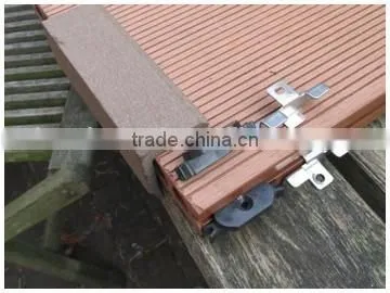 White WPC Accessories 35x35mm SS Fixing Clip With Environmental Protection Images photo-5