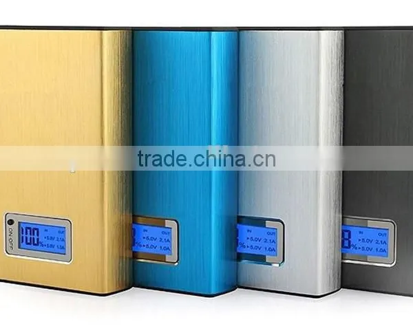 Promotional Gift Newest Model Metal Material Smart Portable 12000mah Power Bank photo-3