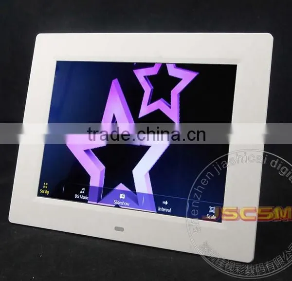 Factory Supply 10inch Mp5 Video Player Photo Slidwshow Frame With Clock and Calendar for Wedding Gifts photo-3