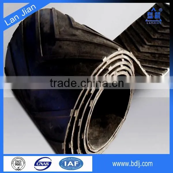 High Strength EP Fabric Patterned Conveyor Belt From China Gold Price photo-3