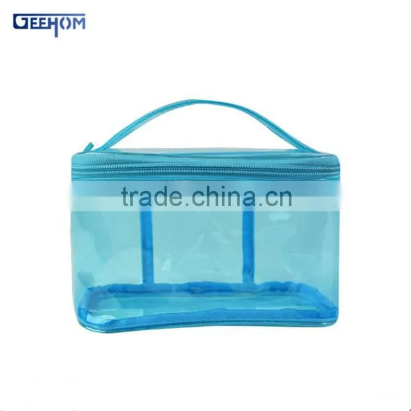 Square Shape Clear Pvc Bag With Handle photo-2