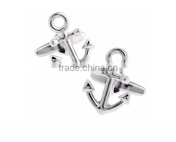 Novelty Fashion Jewelry Seaman Anchor Cufflinks photo-2