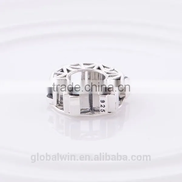 Genuine 925 Silver Cheap Charms Custom Jewelry Wholesale Waterwheel Charms T009 photo-2