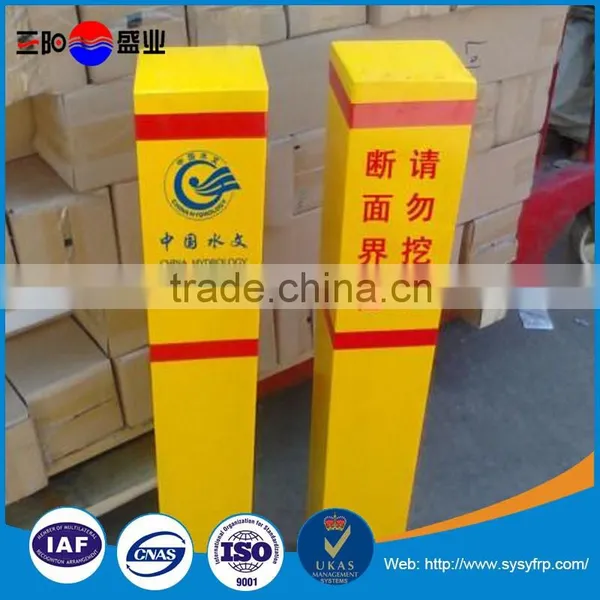 Warning Signs Pile/ Road Cable Safety Signs Pile/ Mark Signs Board Warning Signs Pile photo-4