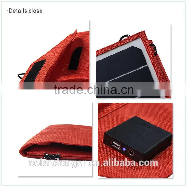 30W Portable Universal Foldable Solar Cell Phone Charger for Laptop and Mobile Phone photo-6