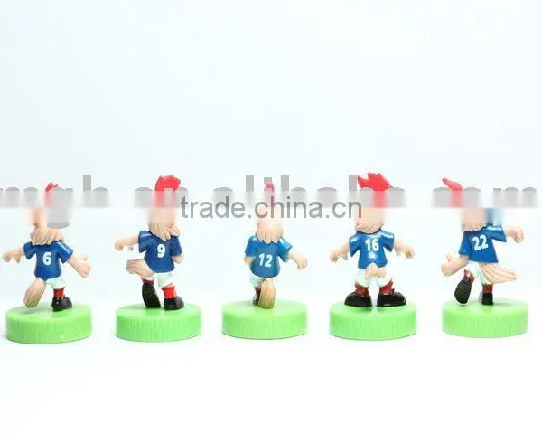 Plastic Toys,Promotion Gift,Cartoon Figurine,Soccer Figurine