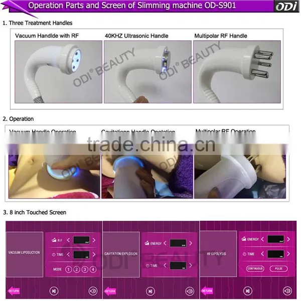 Beauty Equipment Manufacture 3 in 1 Vacuum rf Liposuction Equipment photo-5