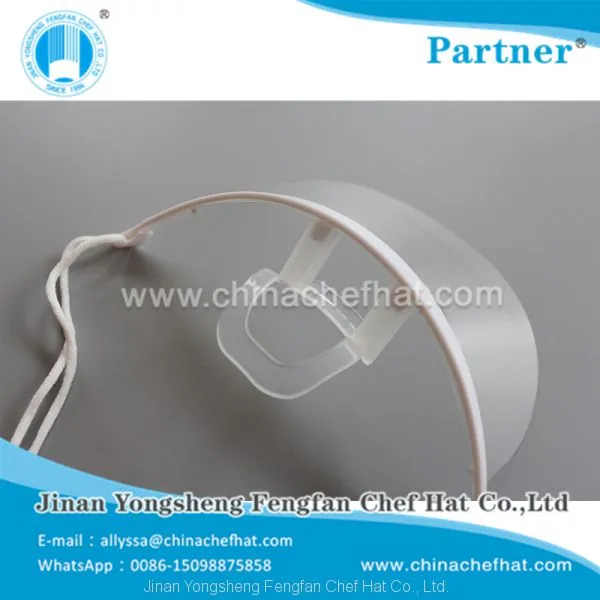 Anti-fog Transparent Face Mask With White Border photo-3