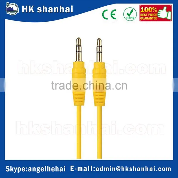 New and Hot China Wholesale 6 Feet Computer Speakers Male to Male 5 Color Combo Aux Cable 3.5mm Stereo Audio Cable photo-6