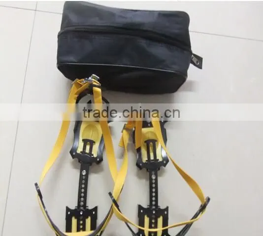 Mountain Climbing,Hiking,Walking Antislip Shoes Cover Snow and Ice Shoes Spikes Good Tpr Ice Shoe Crampons photo-2