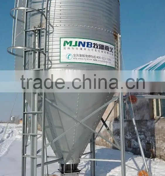 galvanizing hopper bottomed steel silo
